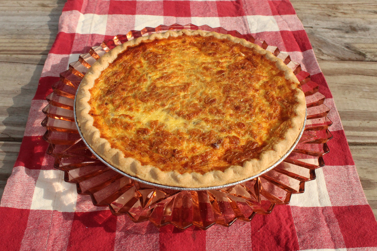 Bacon and Cheese Quiche