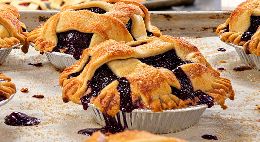 Blueberry Lattice Pie